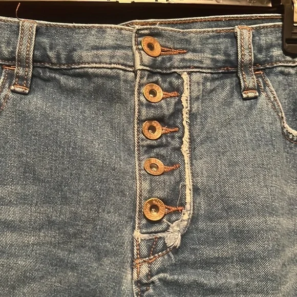 Free People Jean Shorts - Picture 2 of 7